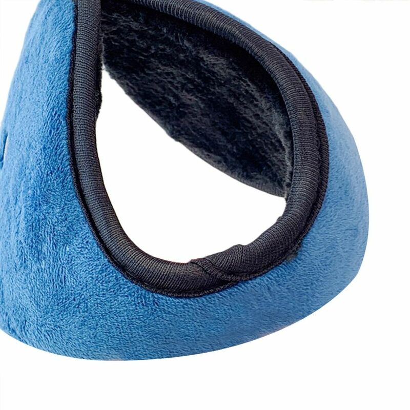 Earmuffs quentes com fone de ouvido para homens e mulheres, Earflaps macios de pelúcia, cobertura de ouvido aconchegante, inverno, 2 peças