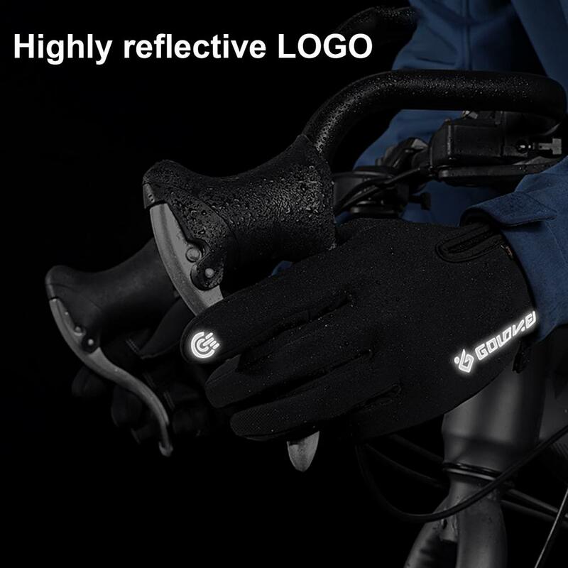 Fashion Ridding Gloves Water Repellent Thickened High Elasticity Unisex Gloves for Adult