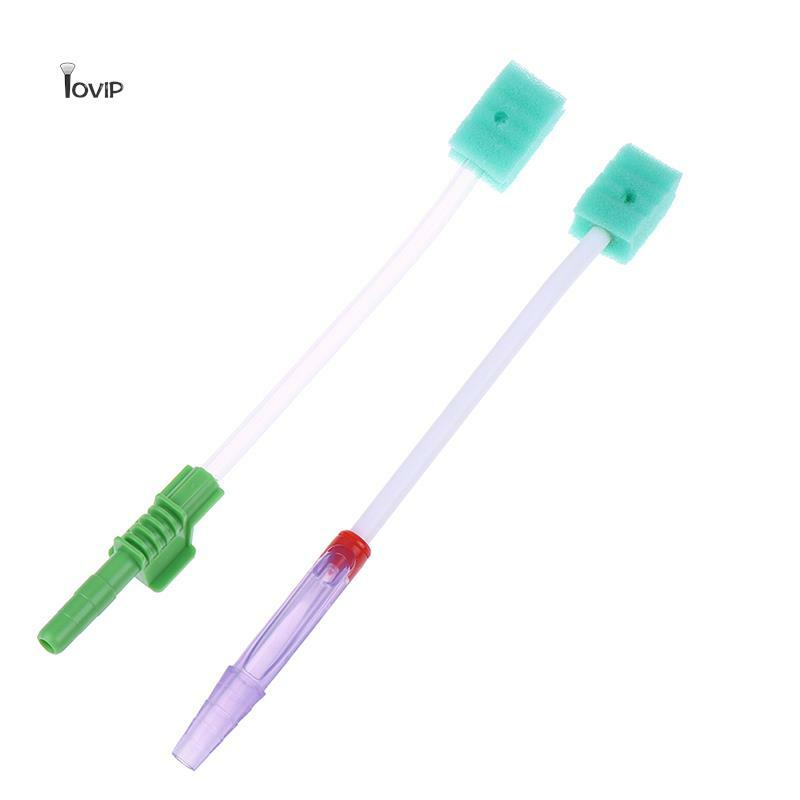Disposable Medical Sponge Toothbrush ICU Suction Swab Oral Care Single Use Suction Toothbrush System Oral Hygiene