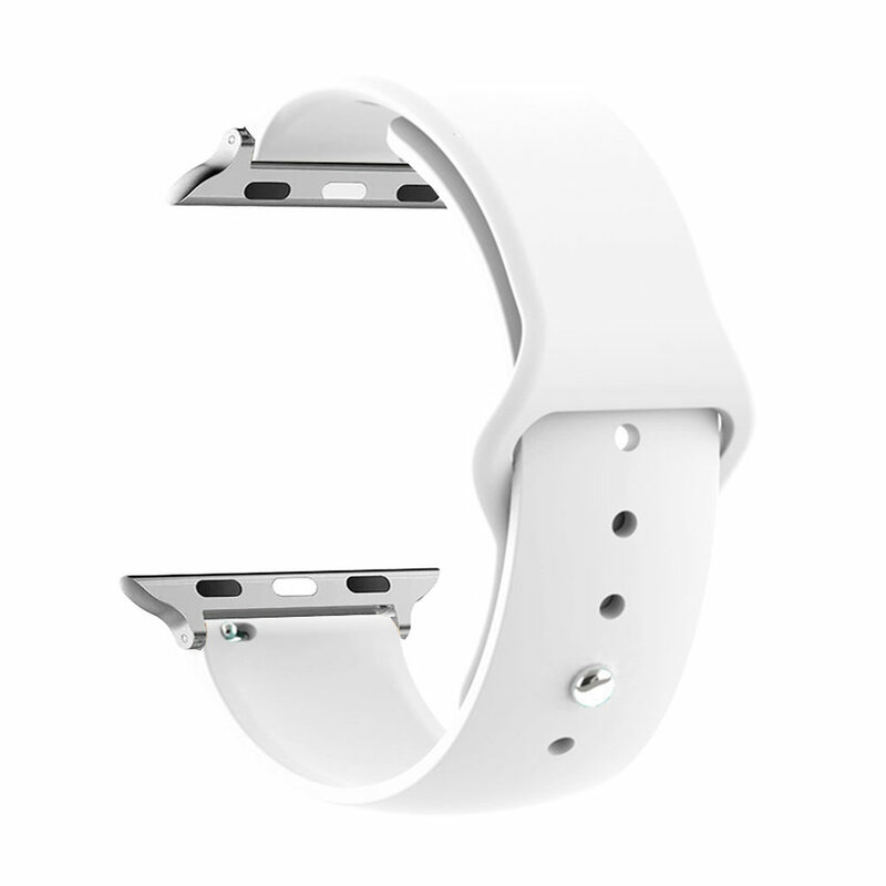 Bracelet en silicone pour Apple Watch Band, Bracelet, Ceinture, 40mm, 44mm, 49mm, 45mm, 41mm, 38mm, 42mm, iWatch Series SE, 9, 8, 7, 6, 5, 3, Ultra 2 Band