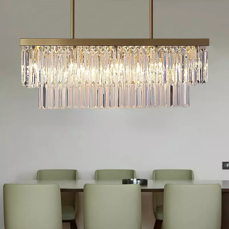 Luxury Led Chandeliers Home Decor for Living Room Dining Room Pendant  Lights Indoor Lighting Crystal Lamp Hanging Light Lustre