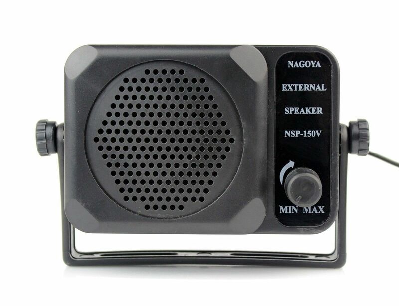 NSP-150V 외부 스피커 미니 햄 CB 라디오, 야에스 켄우드 ICOM 모토로라 자동차 모바일, HF VHF UHF 트랜시버