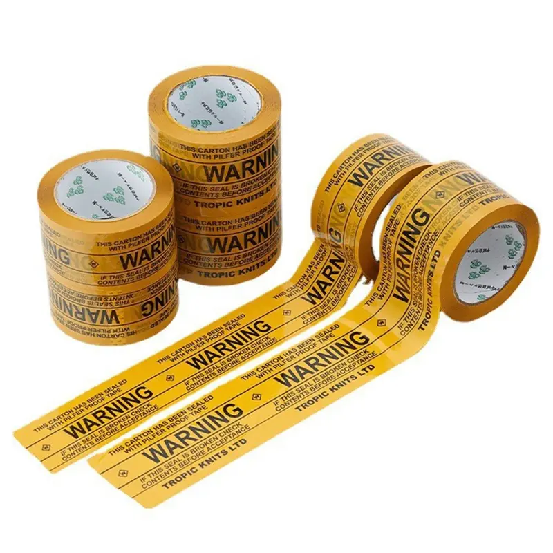Fragile Warning Tape Goods Carefully Handle Self-adhesive Masking Tapes Express Box Sealing Tape