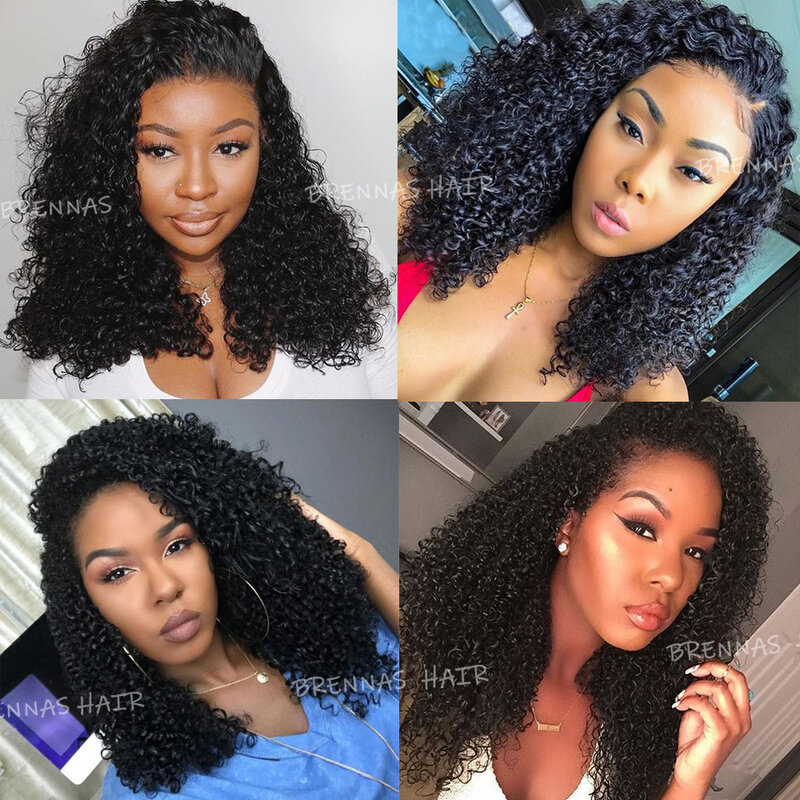 Double Drawn Funmi Hair Bundles With Closure Pixie Curl Human Hair Brazilian Human Hair Bundles With 4x4 Lace Closure For Women