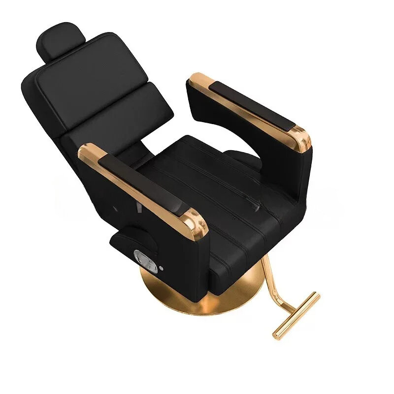 Luksusowy profesjonalny krzesło obrotowe kosmetyczny Pedicure ergonomiczny fotel fryzjerski podnóżek do salonu Behandelstoel fryzjer