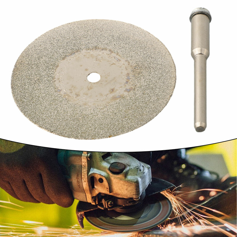 Kit disco abrasivo per lame per ruote da taglio utensili rotanti accessori per officina in legno metallo gemma 40/50/60mm metallo argento