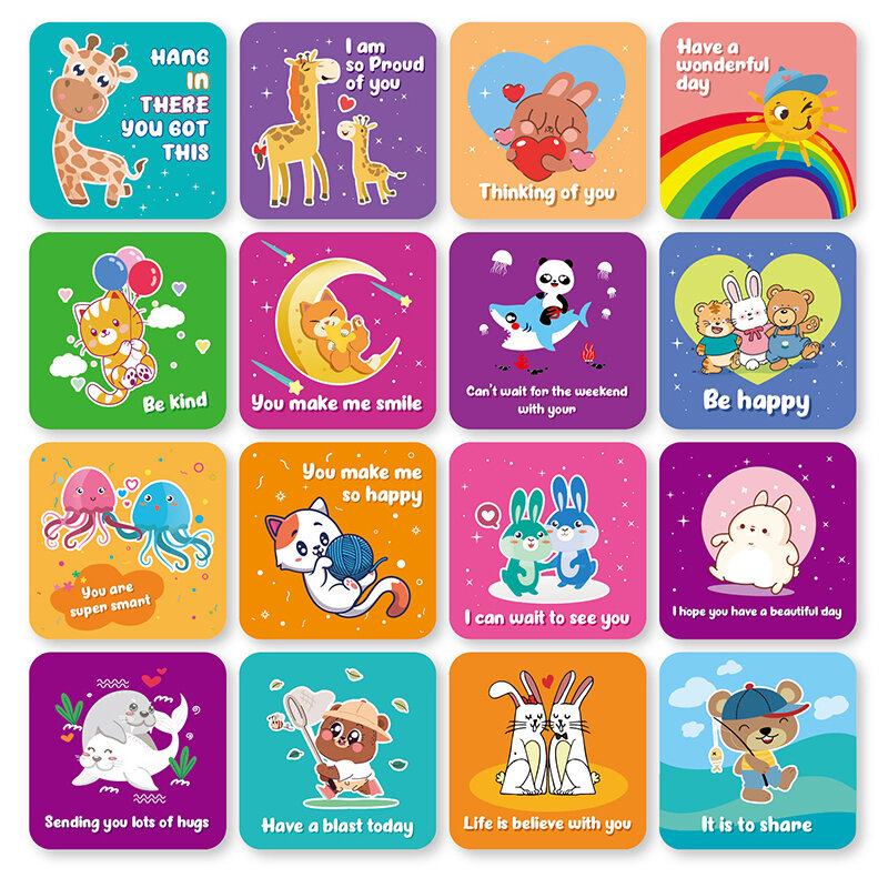 Lunch Box Notes For Kids Inspirational Cards For Boy’s And Girl’s Lunchbox, Positive Encouragement Cards For School Supplies