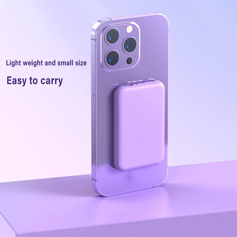 Xiaomi-Batterie Externe Magsafe Sans Fil, Charge Rapide, Mince et Compacte, Portable, Accessoires pour Téléphone Portable, Livraison Gratuite, 30000mAh