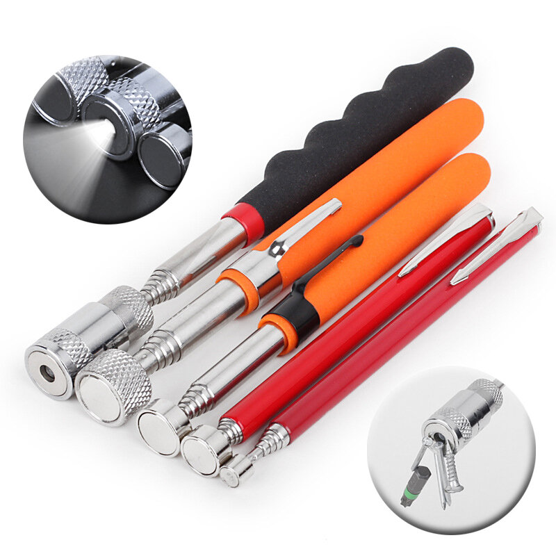 Mini penna magnetica telescopica portatile strumenti pratici capacità per la raccolta del dado bullone estensibile Pickup Rod Stick