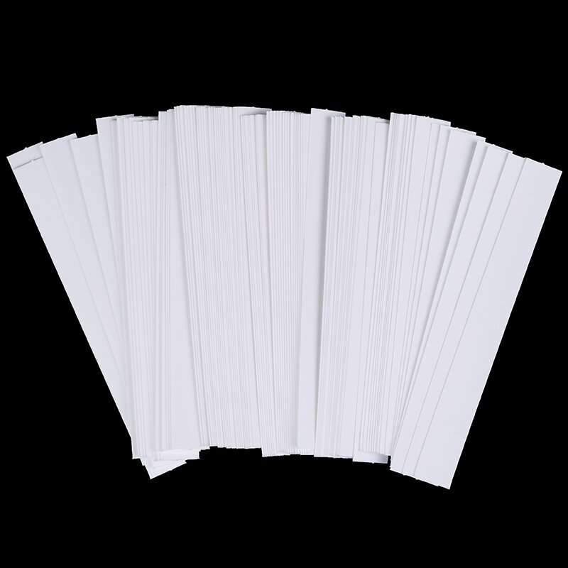 Tiras de papel de prueba para aromaterapia, 100 piezas, 130x15mm, fragancia, Perfume, aceites esenciales