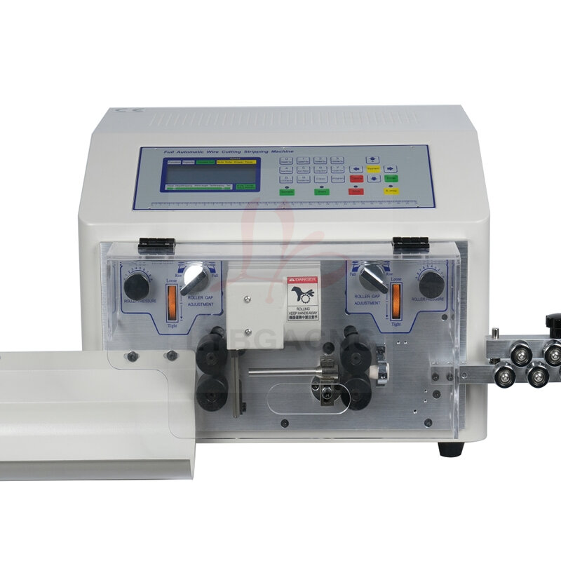 Automatyczny maszyna do ściągania izolacji z przewodów SWT-508ES obierania 0.1 do 8 mm2 AWG28-AWG8 ekran dotykowy elektryczne cięcie maszyna do usuwania rur