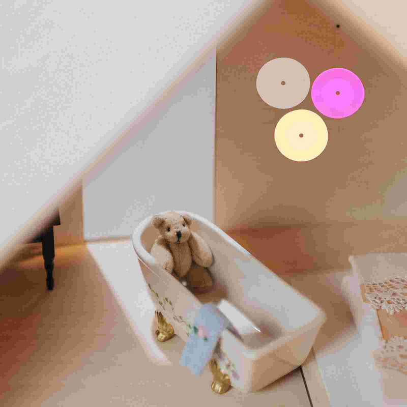 Миниатюрный Кукольный домик запись в масштабе 1:12 мини Запись Миниатюрная Музыкальная комната мебель модель Кукольный домик аксессуар