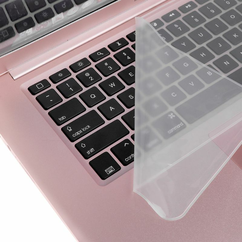 Capa teclado Protetor Universal Pele À Prova D 'Água Teclado Transparente Película Protetora