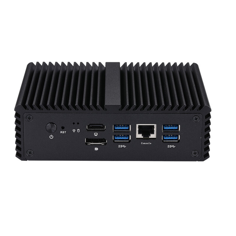 6x intel i225v 2,5g lan RJ-45 konsole cpu core i3-10110U/ i5-10210U qotom mini pc soft router firewall gateway