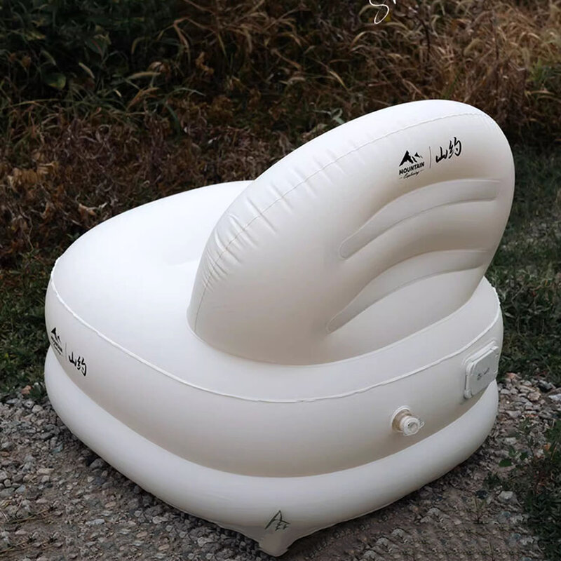 Inflável Relaxing Lounge Chair para crianças, sofá de praia ao ar livre, sexy bolsa de praia ao ar livre, acampamento dobrável, natureza