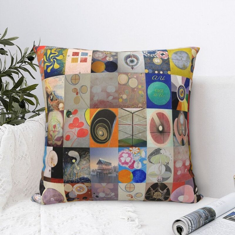Hilma af Klint Throw Pillow Covers For Sofas Pillow Cases Pillowcases