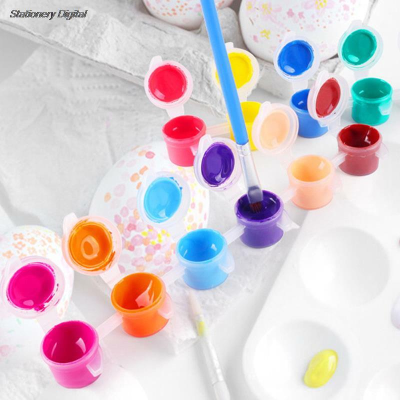 1 zestaw 3ml sztuka DIY akwarelowa farba akrylowa ręcznie malowane dla dzieci pigmenty zestaw pigmentów Graffiti