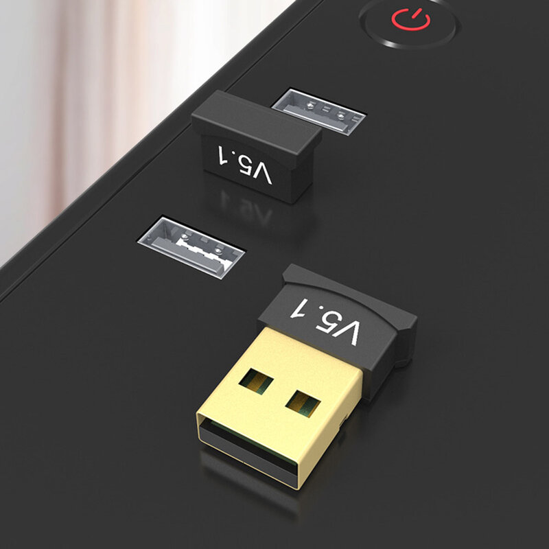USB 블루투스 5.1 5.3 어댑터 송신기 블루투스 수신기 오디오 블루투스 동글 무선 USB 어댑터 컴퓨터 PC 노트북