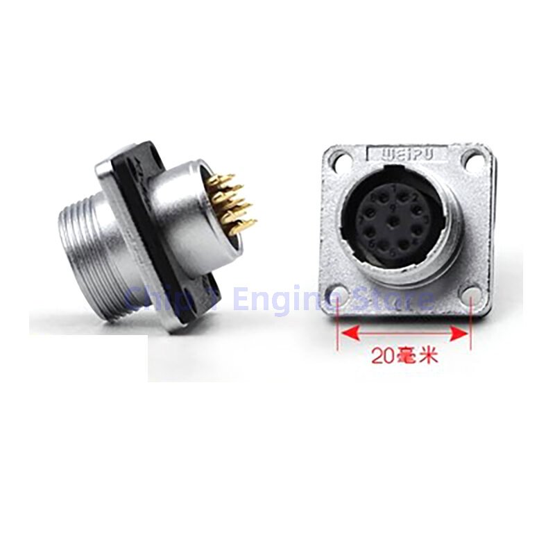 For WEIPU WS16 connector air socket WS16 serie Z 2 3 4 5 7 9 10 pin Industrial aviation connector WS16 protective cover