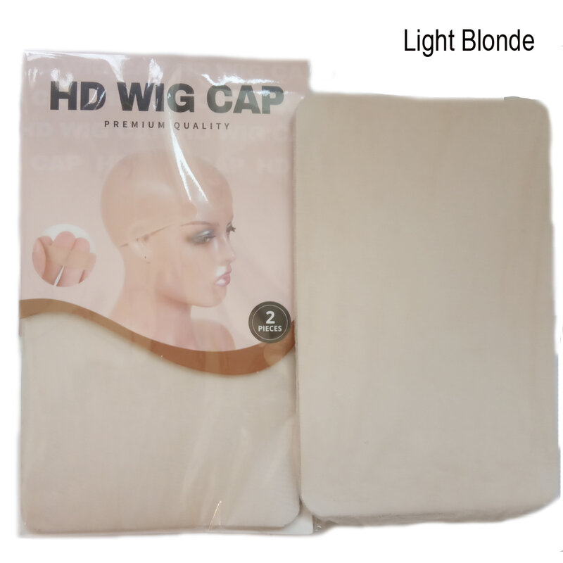 HD peruca fina meia Cap, Deluxe cabelo líquido para Weave, Nylon Stretch Mesh, Cap barato, 10-100Pcs