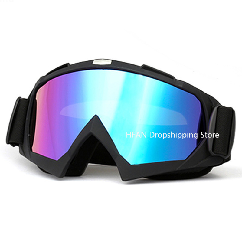 Occhiali da sci occhiali da moto da ciclismo antivento occhiali da sci da Snowboard antiappannamento invernali maschera da sci occhiali da sole tattici