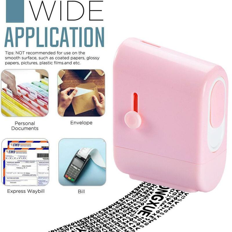 Personal Information Theft Protection Roller Stamp Multifunctional Confidential Stamp Ink Roller For Privacy  Security
