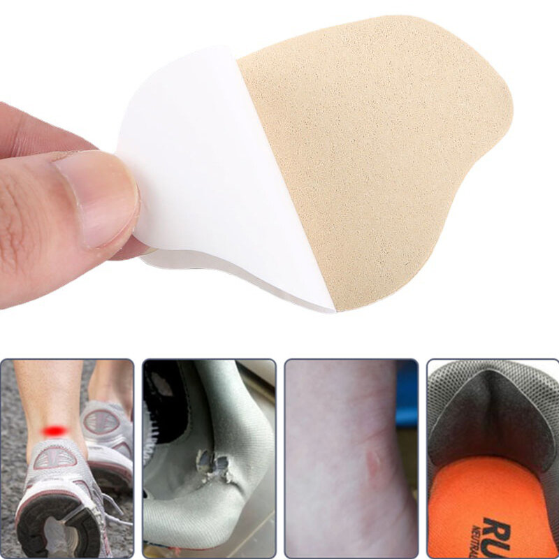 Sapato Saltos Hole Repair Patches para Homens, Esportes Palmilhas Adesivos, Anti-Wear Saltos Adesivos, Almofadas de Cuidados com os Pés, Inserções Subsidy, 6pcs