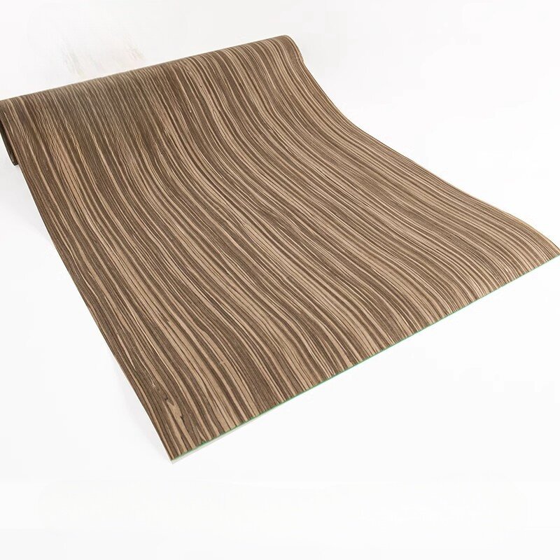 Chapa de madera de ingeniería para decoración del hogar, sandalia para mesa de comedor, 58x250cmt0.2mm