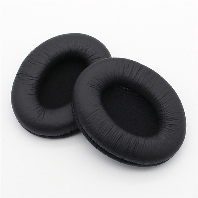 Almohadillas de repuesto para los oídos, almohadillas de espuma Flexible para auriculares, de cuero PU para HD202
