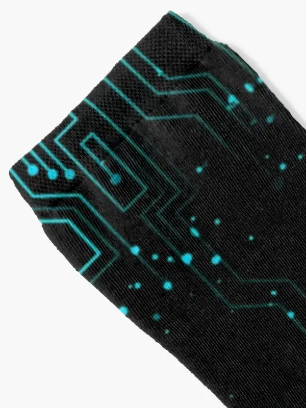 Elektronische Leiterplatte Engineering Socken lose laufende Winter geschenke Herren Socken Frauen
