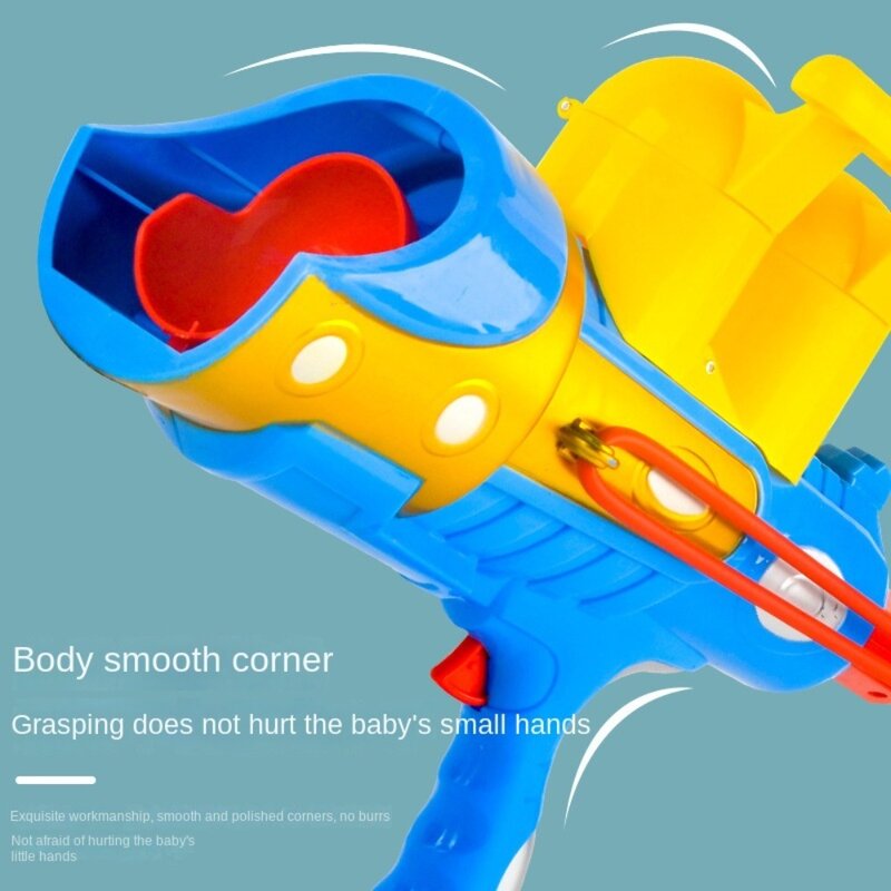 2 in1 Schneeball Blaster Spaß Clip kreative interaktive Spiel Kunststoff Schlacht Schneeball Maker Tool im Freien