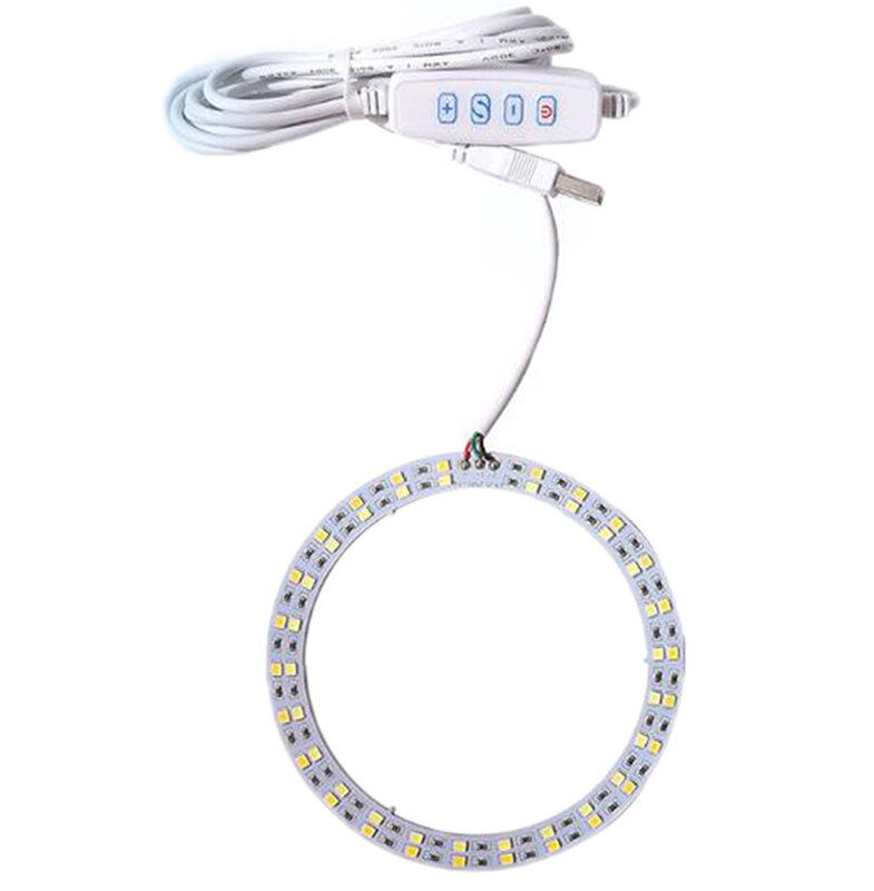 Kabel ekstensi catu daya Port USB peredup LED, kabel ekstensi jalur catu daya dengan adaptor sakelar ON OFF