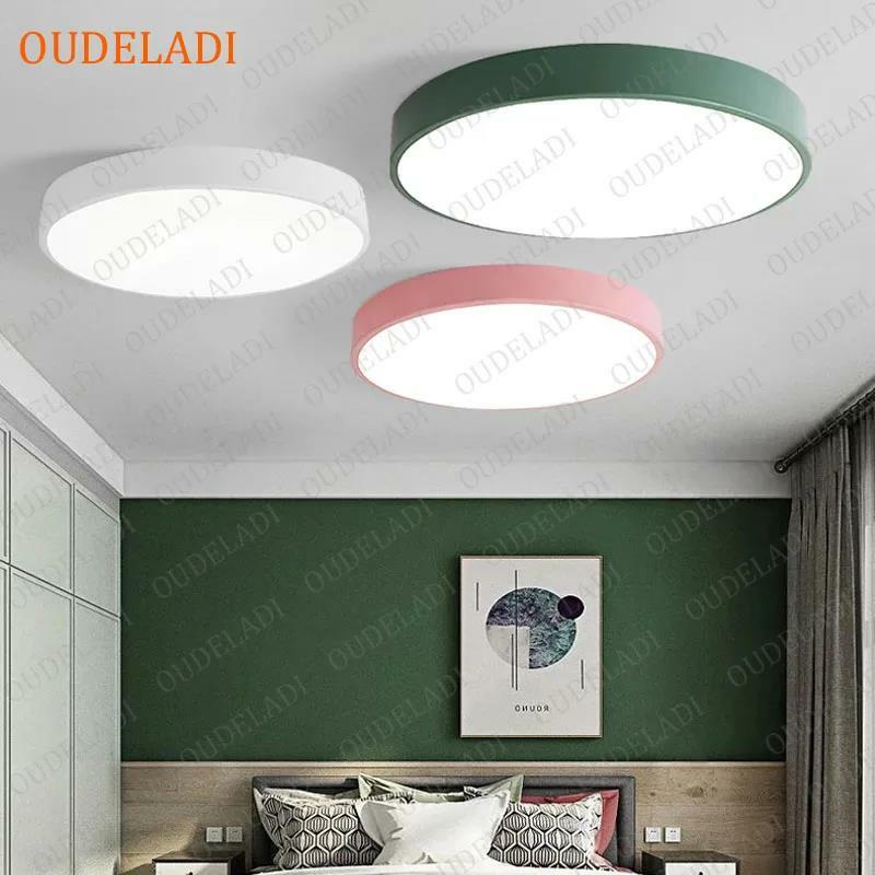 Modern LED luzes de teto, superfície montada lâmpada, sala, quarto, quarto de crianças, cozinha, cozinha, 50cm