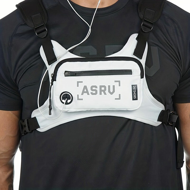Нагрудная сумка взрывной Тактический рюкзак для мужчин для спорта на открытом воздухе многофункциональная водонепроницаемая сумка на молнии с карманом для бега