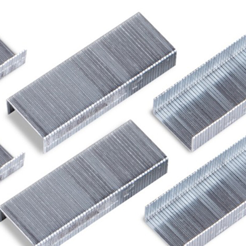 3000 sztuk Metal srebrny kolor zszywki do zszywacza biuro szkolne papiernicze 12mm wiążące narzędzia Organizer na dokumenty biuro