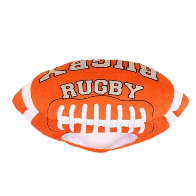 Czapka w kształcie Rugby uniwersalna do odgrywania ról Rugby to nowość i kreatywny kapelusz festiwalowy dla fanów