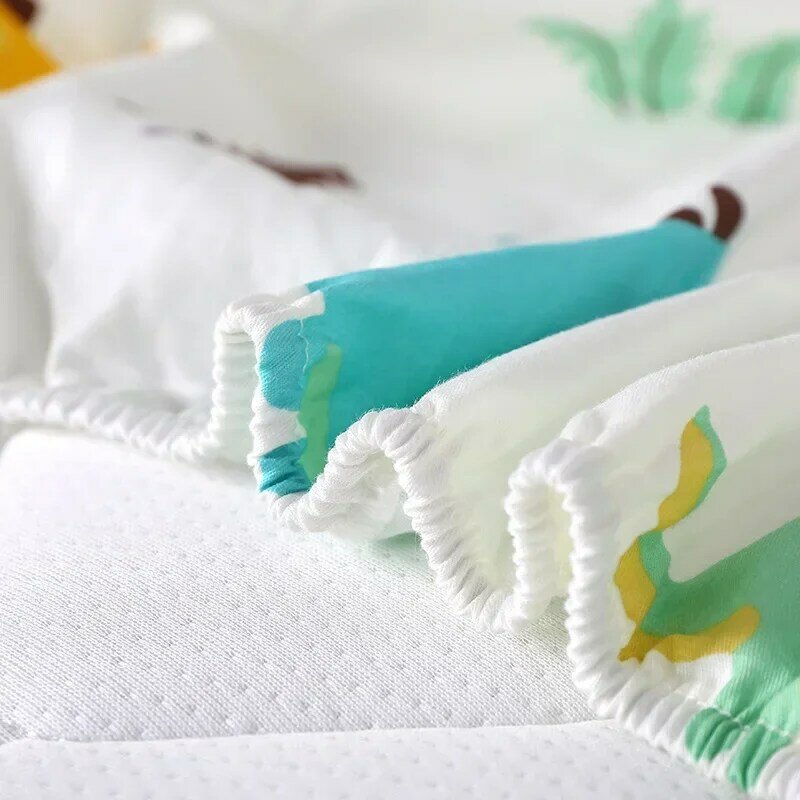 Draps ajustés CPull pour nouveau-né, drap de lit imprimé dessin animé, couvre-matelas pour bébé, unisexe, garçons, filles, 51x28 pouces, 130x70 cm