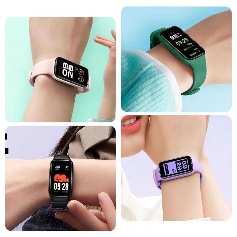 Correa de silicona para Xiaomi Redmi Smart Band 2, pulsera deportiva de repuesto, accesorios