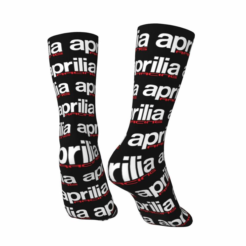 Спортивные подарочные носки Aprilia Merch, дышащие носки унисекс с принтом