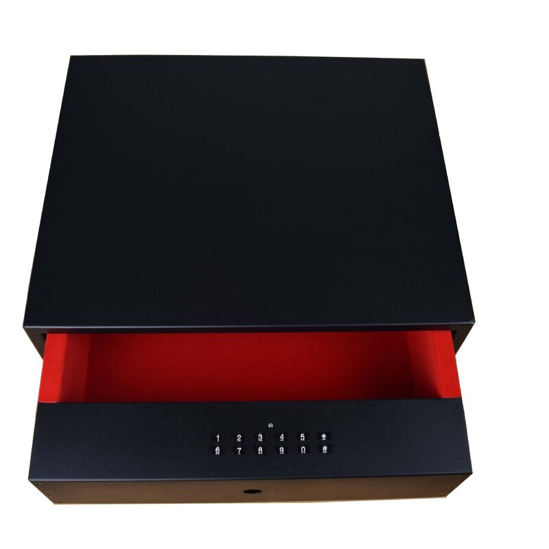 Intelligente Metall Safe Box digitale Finger abdruck Hotel nach Hause elektronische Akten schrank Schublade