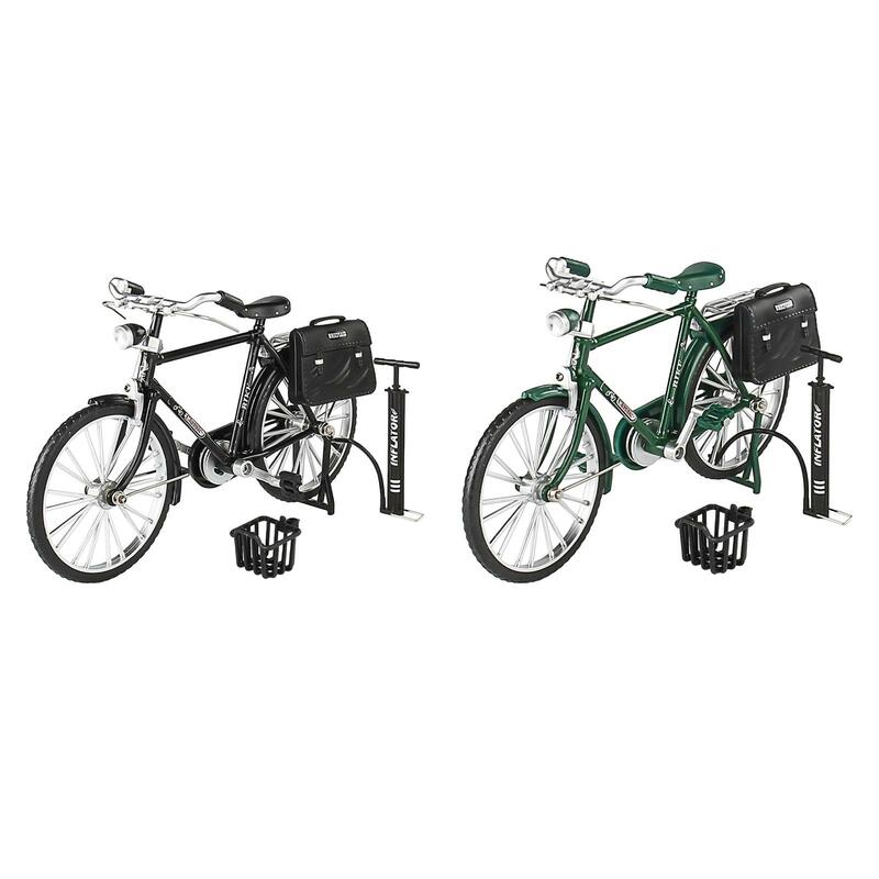 1:10 Model roweru kolekcje rękodzieła Vintage Model rowerowy Ornament rower na palec dla klubu na blat kryty blat