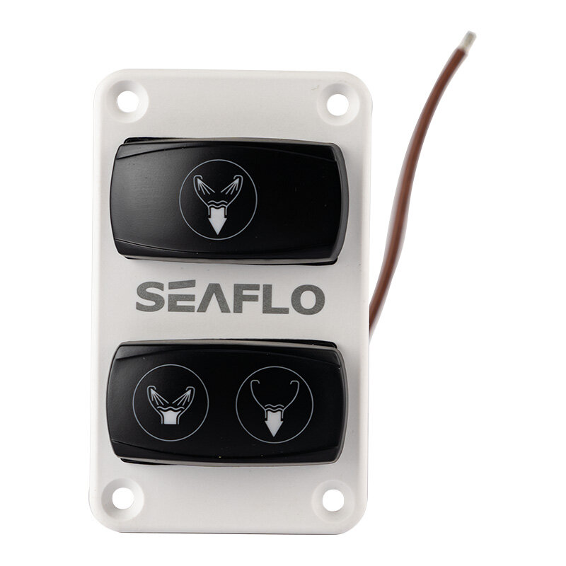 SEAFLO elektryczny przełącznik toalety morskiej przełącznik kontroli toalety dla toalety morskiej