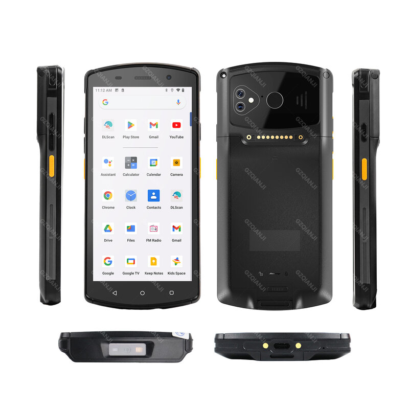 Сканер штрих-кода RAM4G ROM46G, Android 12, Bluetooth, IP67