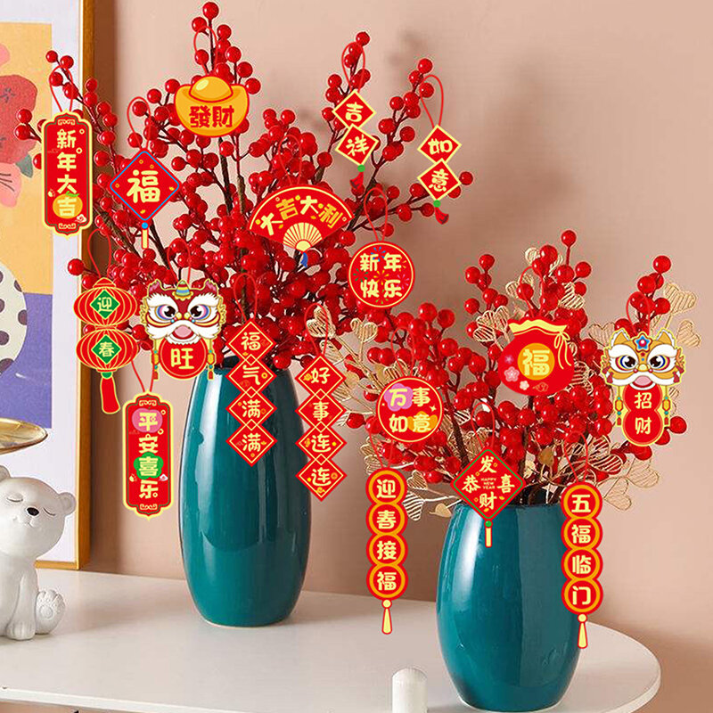 Wiosenny festiwal do zawieszenia chiński nowy rok wiszące ozdoby chiński nowy rok dekoracja sala weselna Boże Narodzenie
