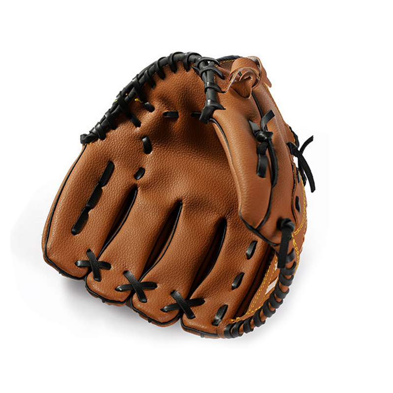Бейсбольные тренировочные перчатки 105 дюйма, плотные бейсбольные перчатки для детей, мужчин, женщин, подростков, спортивные перчатки для взрослых