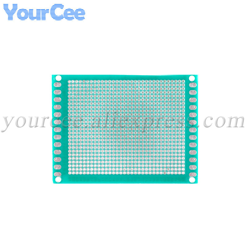 Prototipo de PCB de doble cara, placa de circuito impreso Universal de 2,0 MM, 6x8CM, diy, Protoboard, 60x80mm