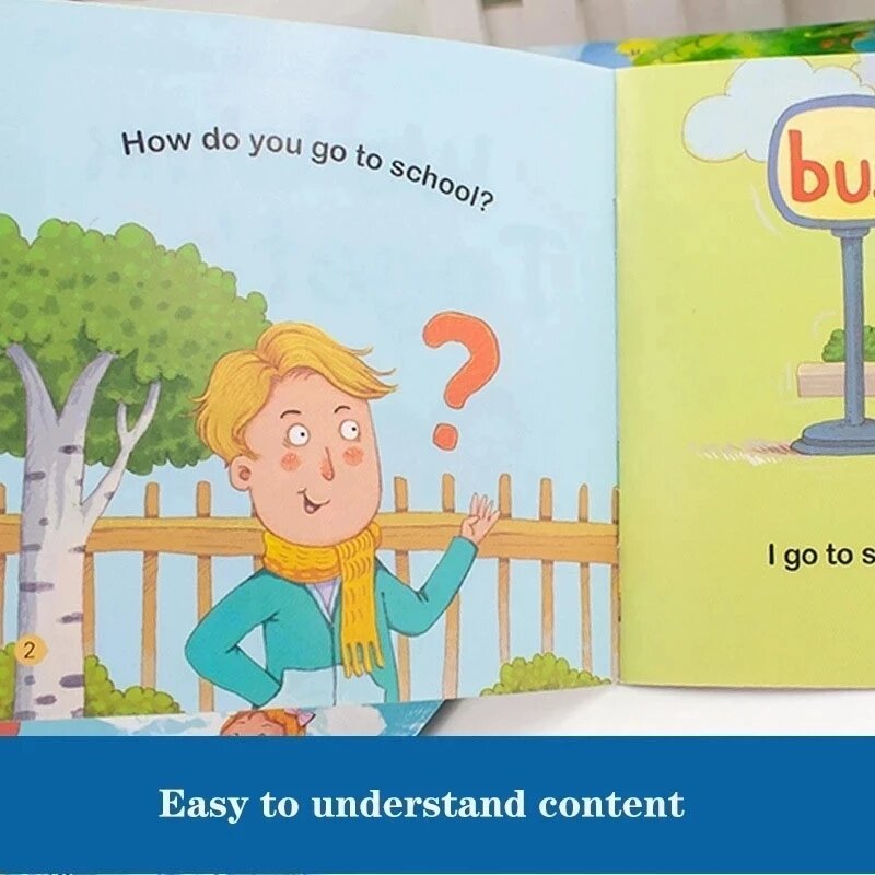 60 Boeken/Set Engelse Prentenboek Voor Kinderen Prentenboek Met Cijfers En Verhalenboek Verlichting Cognitief Verhaal Voor Het Slapengaan