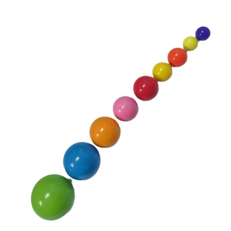 كرة فولاذية مطلية بالألوان الصلبة ، يمكن استخدامها للمقلاع ، الادسنس ، ملحقات الرماية في الهواء الطلق ، 4-16