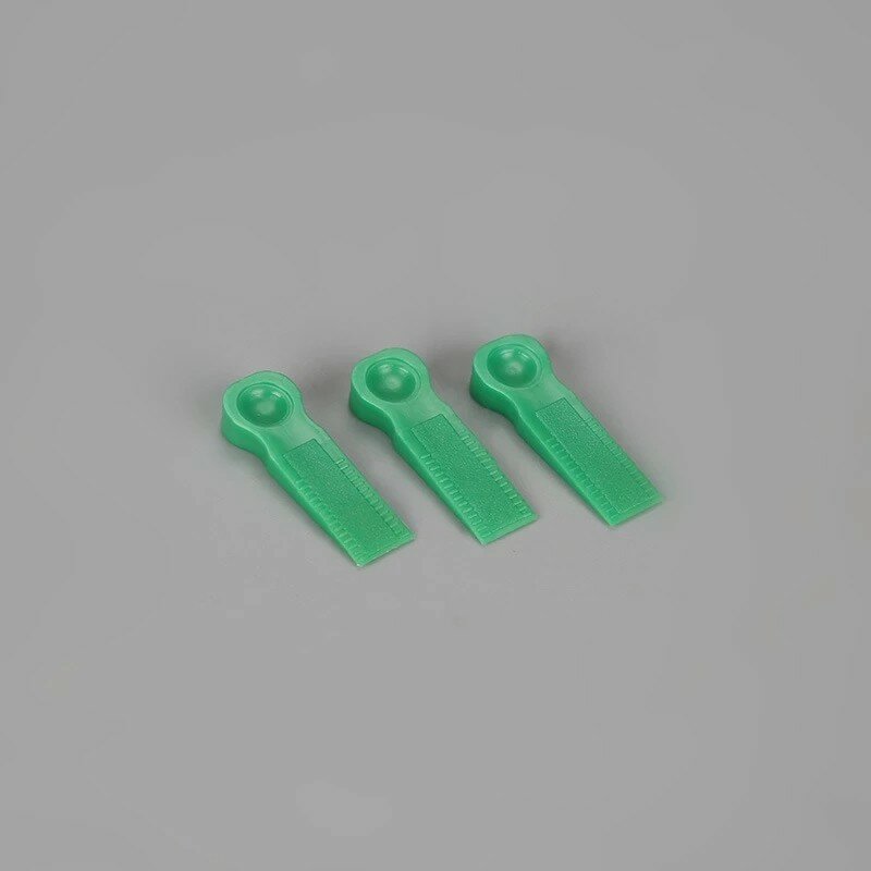 100pcs Plastic Tile Wedge Spacer 30mm Reusable Leveling Clip Floor Locator Wall Ceramic Tiling Laying Construction Tool