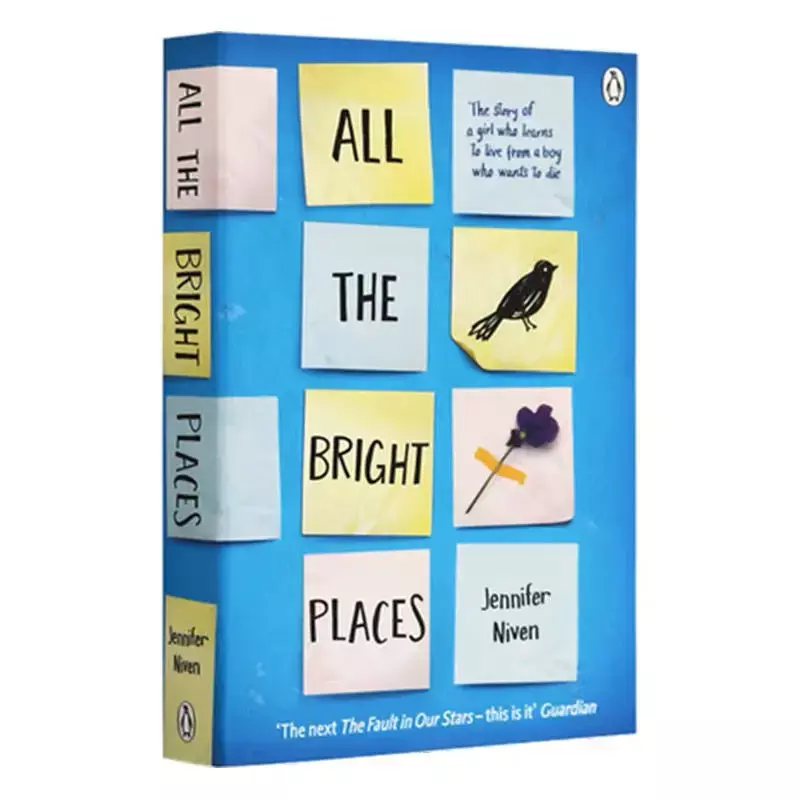 Libros Livros English Novel Book, All the Bright Places, Paperback Book